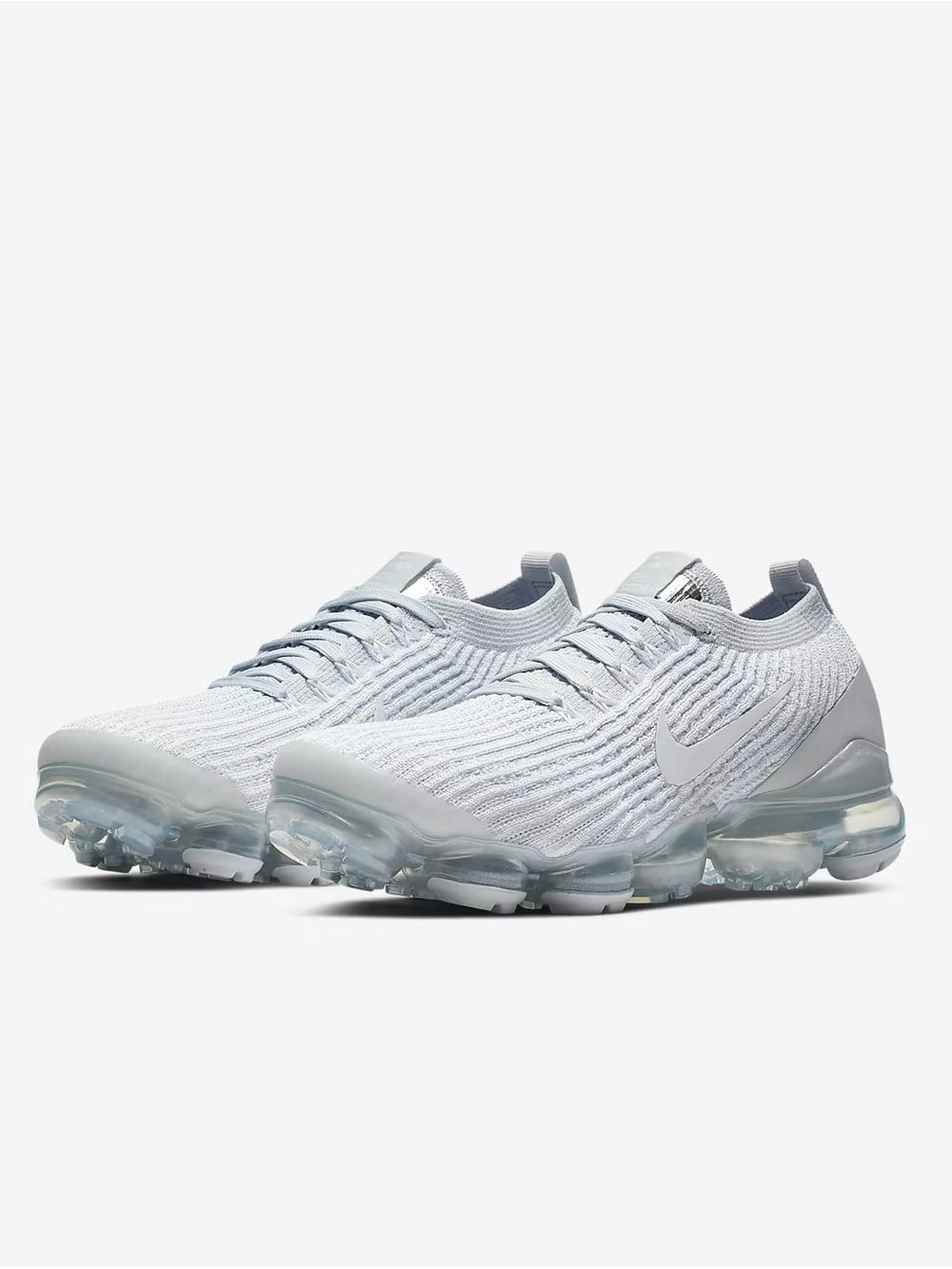 Nike VaporMax Flyknit Shoe in White